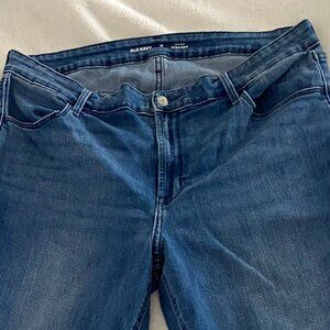Old Navy High-Rise Straight Jeans